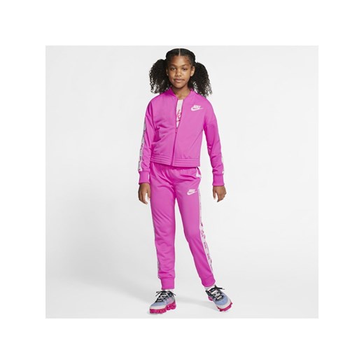 Dres dziewczęcy Nike Sportswear - Różowy Nike XL Nike poland