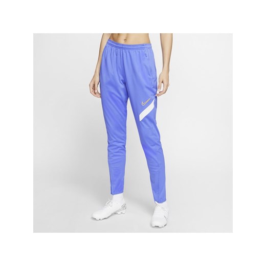 Spodnie damskie Nike niebieskie na wiosnę 
