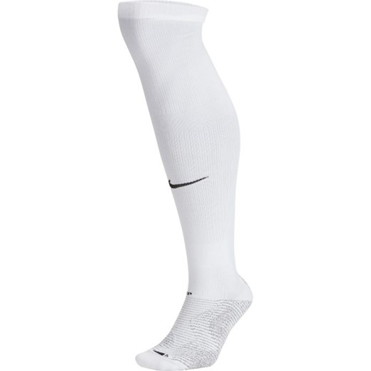 Długie skarpety NikeGrip Strike - Biel Nike 9-10.5 Nike poland wyprzedaż
