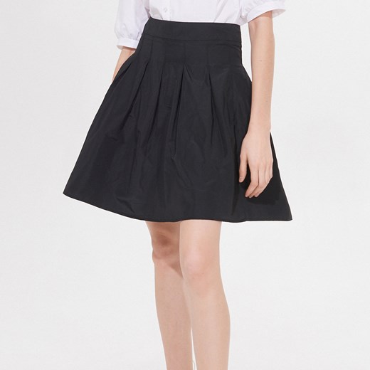 Mohito - Trapezowa spódnica mini - Czarny  Mohito  