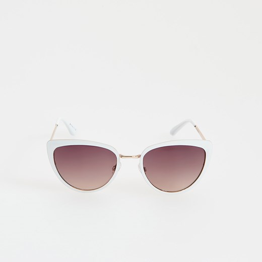 Mohito - Okulary przeciwsłoneczne w stylu retro - Biały Mohito   