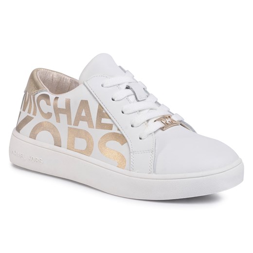 Sneakersy MICHAEL MICHAEL KORS - Zia-Jem Aitana 2 White/Soft Gold