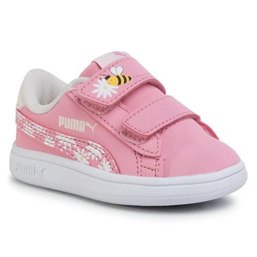 Sneakersy PUMA - Smash V2 Bees V Inf 372497 01  Peony/Rosewater/Dandelion/Pw