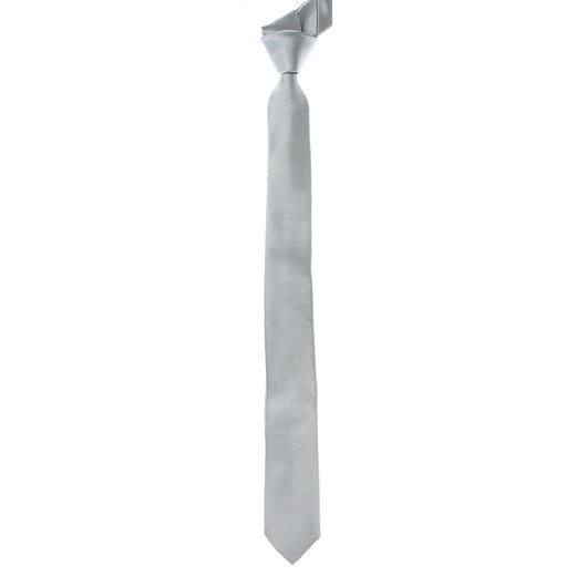 Krawat Dolce & Gabbana srebrny 