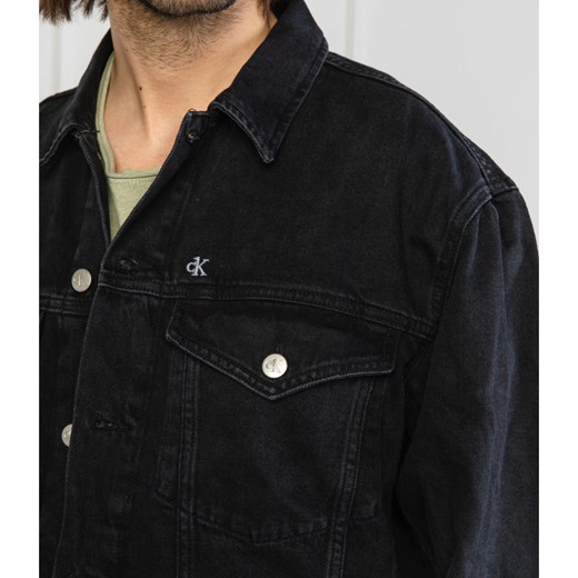 Calvin Klein kurtka męska bez wzorów 