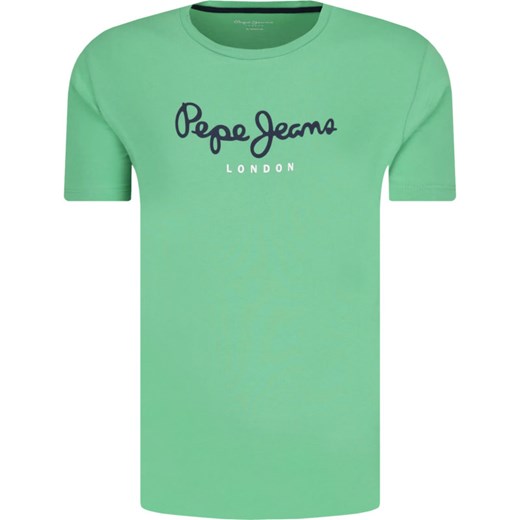 T-shirt męski zielony Pepe Jeans 