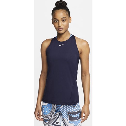 Bluzka damska Nike z okrągłym dekoltem w sportowym stylu na lato 