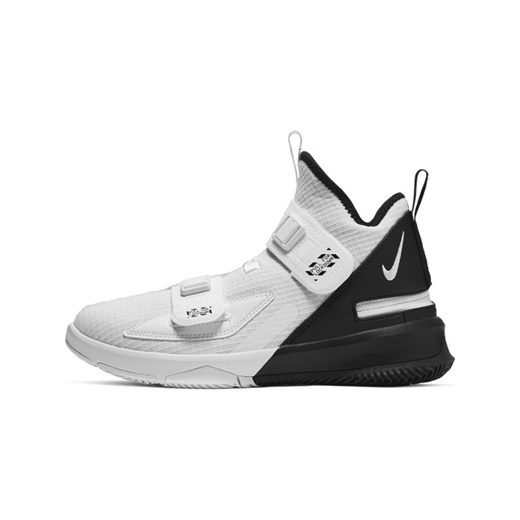 Buty do koszykówki dla dużych dzieci LeBron Soldier 13 FlyEase - Biel  Nike  Nike poland