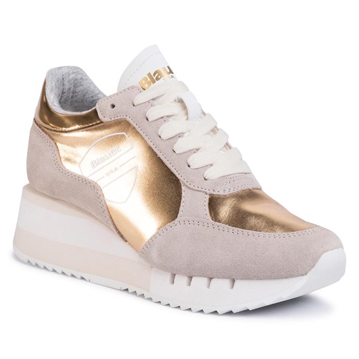 Sneakersy BLAUER - S0CHARLOTTE04/LAM Gold