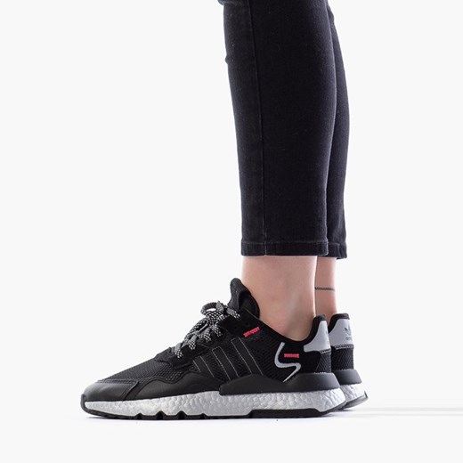 Buty sportowe damskie Adidas Originals na płaskiej podeszwie sznurowane gładkie 