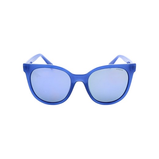 Damskie okulary przeciwsłoneczne w kolorze niebiesko-jasnoróżowym Polaroid  52 promocja Limango Polska 