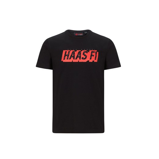 T-shirt męski Haas F1 Team z krótkimi rękawami 