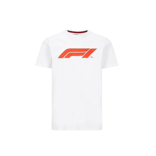 Biały t-shirt męski Formula 1 