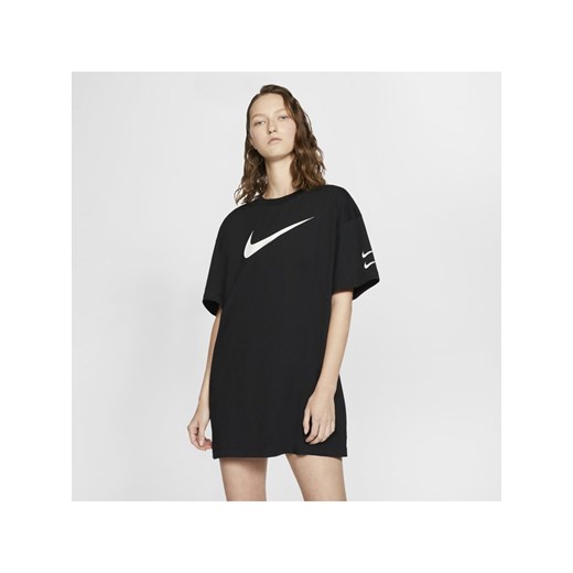 Sukienka Nike mini na co dzień z okrągłym dekoltem sportowa prosta 