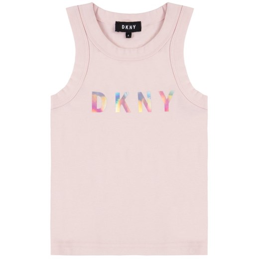 Różowa bluzka dziewczęca DKNY 