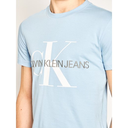 T-shirt męski Calvin Klein na wiosnę z krótkimi rękawami 