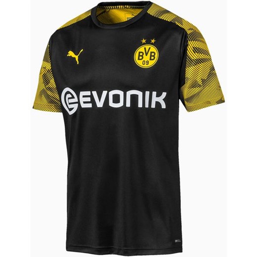Koszulka pilkarska męska Borussia Dortmund Training Jersey Puma (czarna)  Puma S SPORT-SHOP.pl