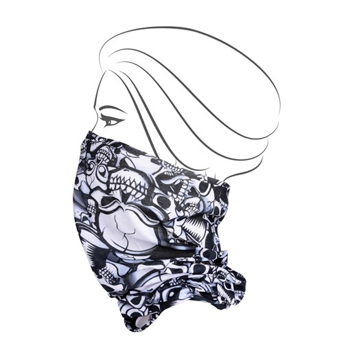 Wielofunkcyjna chusta czaszki ze sklepu Moja Dedra - domodi w kategorii Szaliki i chusty damskie - zdjęcie 84005561