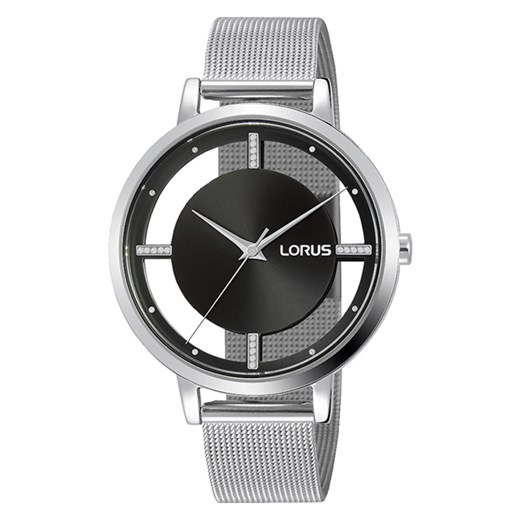 Srebrny zegarek Lorus analogowy 