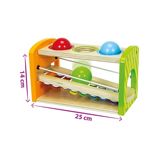 Przebijanka-ksylofon  Eichhorn OneSize okazyjna cena Limango Polska 