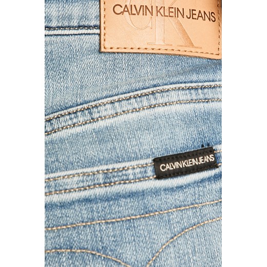 Jeansy damskie niebieskie Calvin Klein 