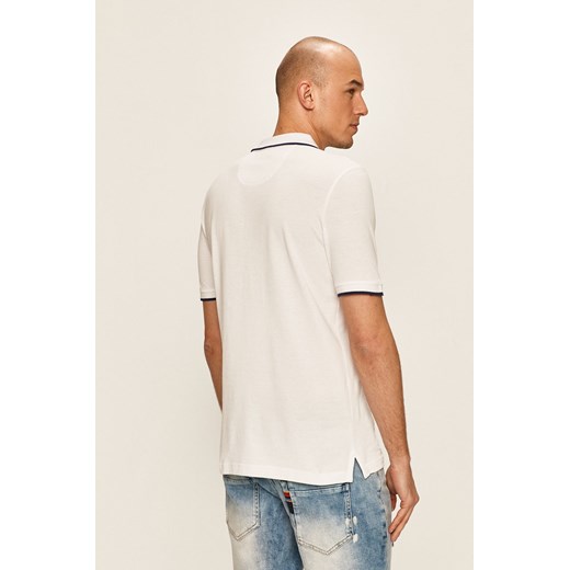 T-shirt męski biały Pierre Cardin 