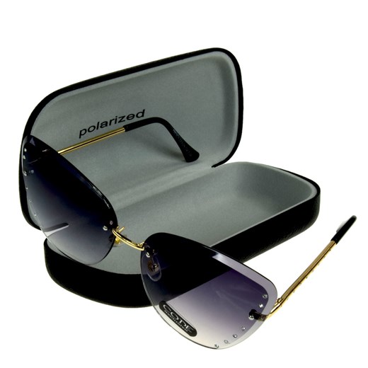 Okulary damskie przeciwsłoneczne CODE ze sklepu JK-Collection w kategorii Okulary przeciwsłoneczne damskie - zdjęcie 84042944