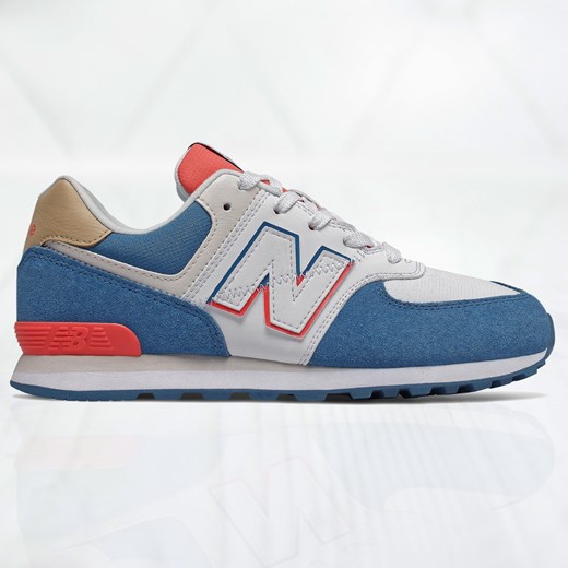 New Balance buty sportowe damskie new 575 gładkie sznurowane płaskie