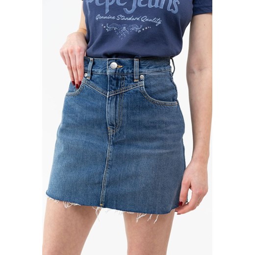 Pepe Jeans spódnica damska Rachel SKIRT PL900877HD3 XS niebieska
