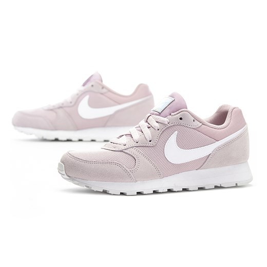 Buty sportowe damskie Nike dla biegaczy md runner zamszowe wiązane bez wzorów