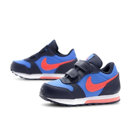 Niebieskie buciki niemowlęce Nike skórzane 