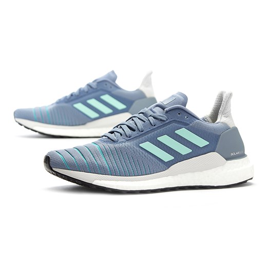 Buty sportowe damskie Adidas dla biegaczy gładkie płaskie