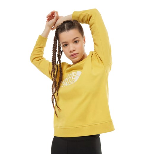 Bluza damska The North Face żółta z tkaniny sportowa 