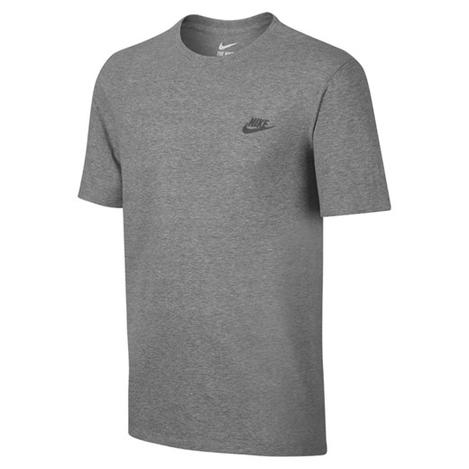 Nike t-shirt męski szary z krótkim rękawem 