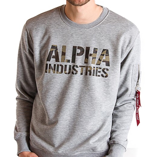 Bluza męska Alpha Industries z napisami 