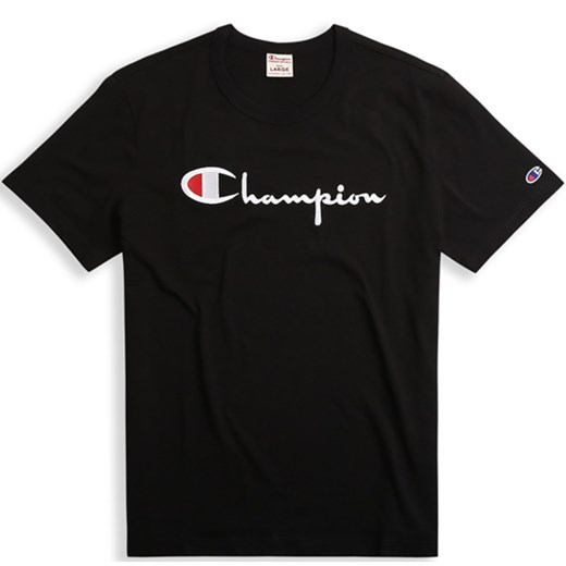 Champion koszulka sportowa z napisami z bawełny 