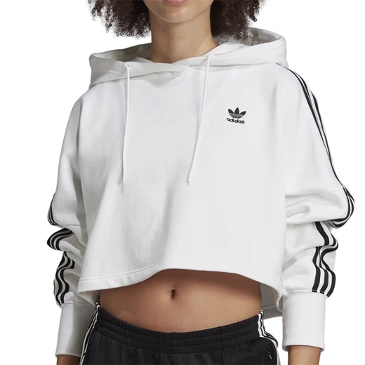 Bluza sportowa Adidas w paski z bawełny w Domodi