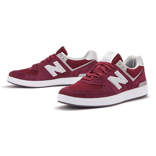 Buty sportowe męskie New Balance new 575 czerwone sznurowane 