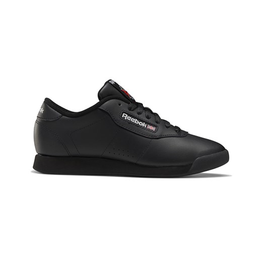Buty sportowe damskie Reebok dla biegaczy płaskie klasyczne Czarne buty sportowe damskie Reebok na fitness royal płaskie