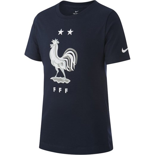 T-shirt chłopięce niebieski Nike