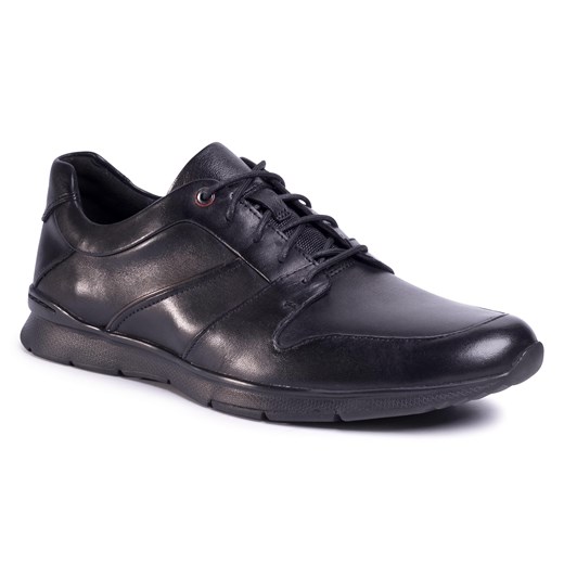 Sneakersy CLARKS - Un Tynamo Flow 261486957 Black Leather Clarks  42.5 eobuwie.pl