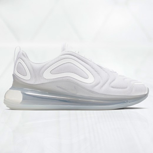 Buty sportowe damskie białe Nike bez wzorów 