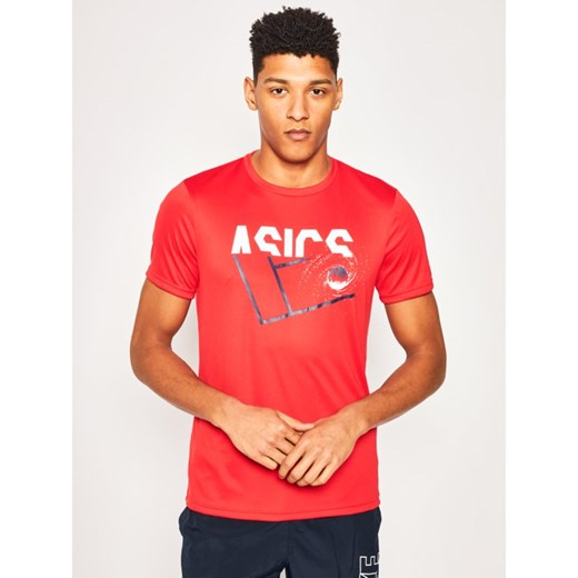 T-shirt męski Asics z krótkim rękawem młodzieżowy 