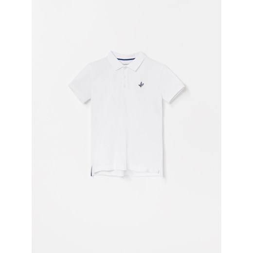 T-shirt chłopięce Reserved bawełniany biały 