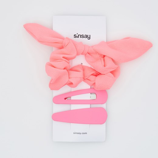 Sinsay - Gumka do włosów - Różowy Sinsay  One Size 