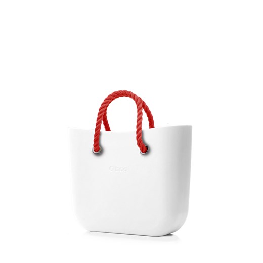 Shopper bag biała O Bag duża elegancka 