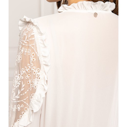 Sukienka Liu Jo biała rozkloszowana mini 
