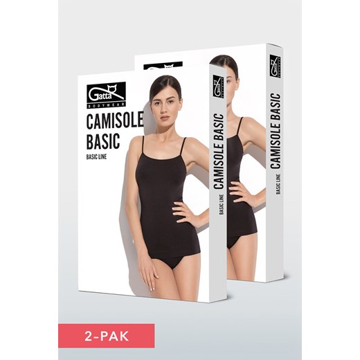 2-Pak Topy Na Ramiączkach Camisole, White, M