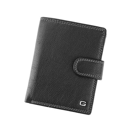 Stylowy skórzany portfel męsk iGregorio N992L-VD czarny