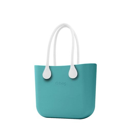 Shopper bag O Bag niebieska bez dodatków 